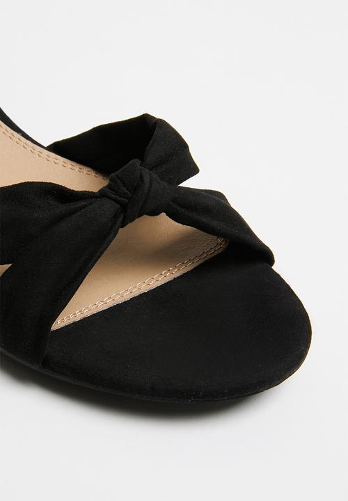 Cherry Collection - Seattle block heel - black