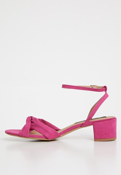 Cherry Collection - Seattle block heel - pink 