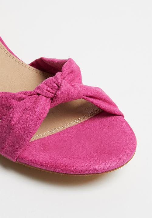 Cherry Collection - Seattle block heel - pink 