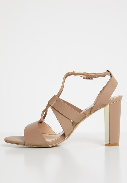 Sarah J - Strappy  heels - beige
