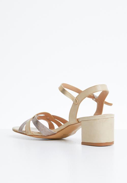 Butterfly Feet - Tinna block heel - beige