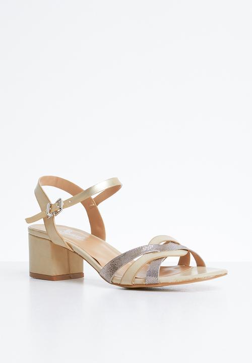 Butterfly Feet - Tinna block heel - beige
