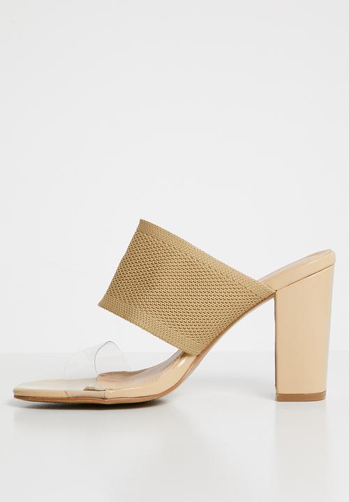 Dolce Vita - Berlin mule heels - taupe