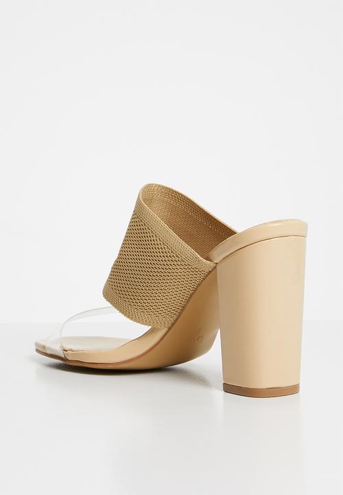 Dolce Vita - Berlin mule heels - taupe