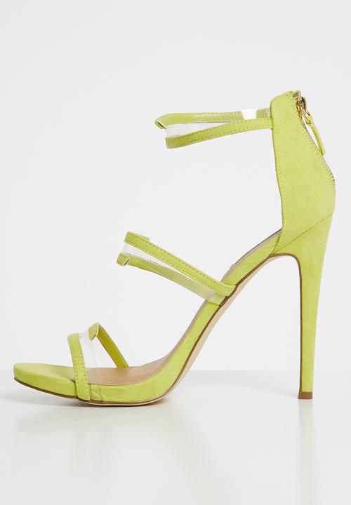 Madison® - Maegan strappy heels - yellow