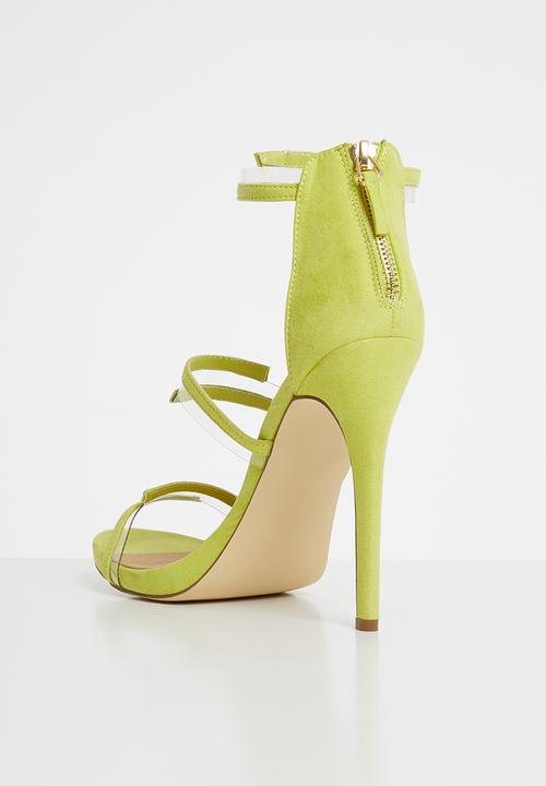 Madison® - Maegan strappy heels - yellow