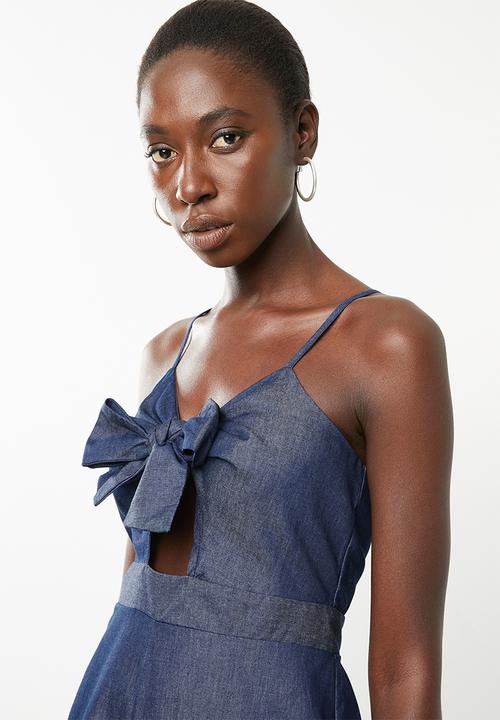 Superbalist - Denim romper - blue