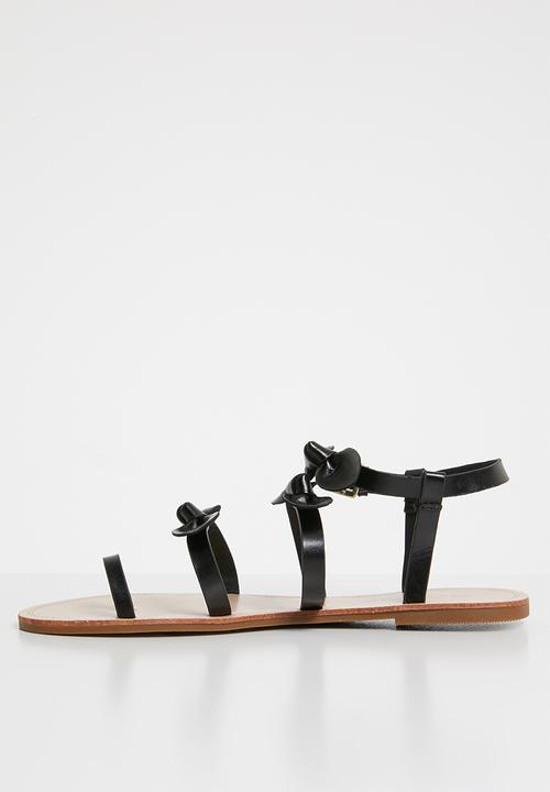 Miss Black - Hania sandal - black