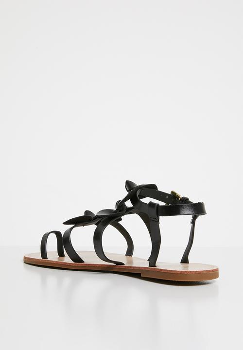 Miss Black - Hania sandal - black