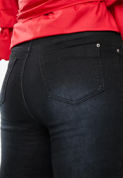 Brave Soul - Plus size Alice 5-pocket jeans - black