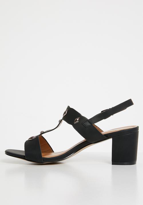 Butterfly Feet - Zohra block heel - black