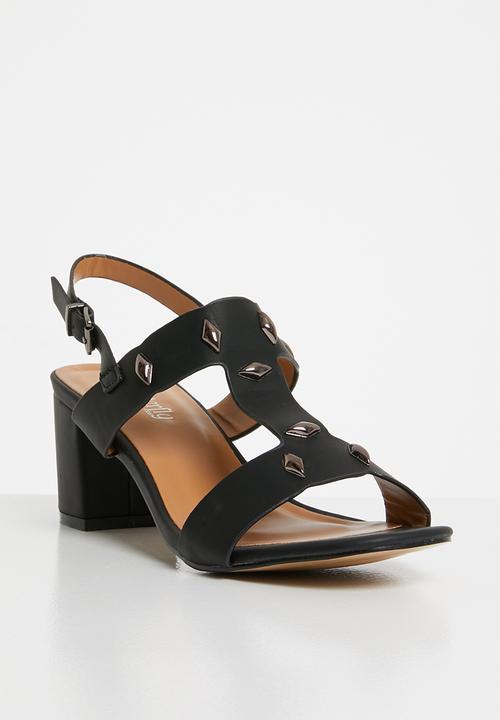 Butterfly Feet - Zohra block heel - black
