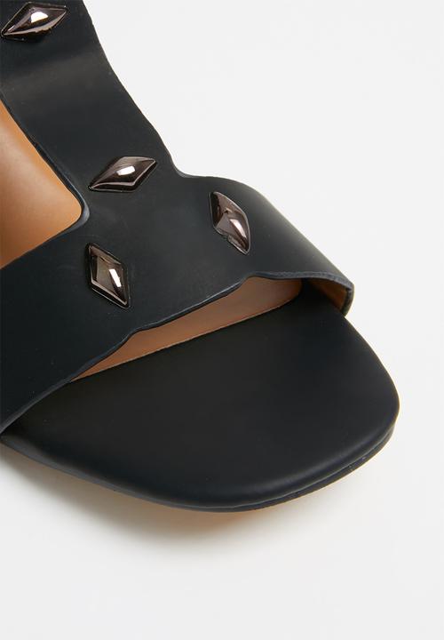 Butterfly Feet - Zohra block heel - black