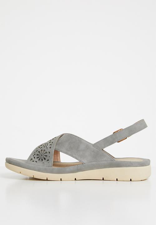 Butterfly Feet - Shifa strappy sandals - grey