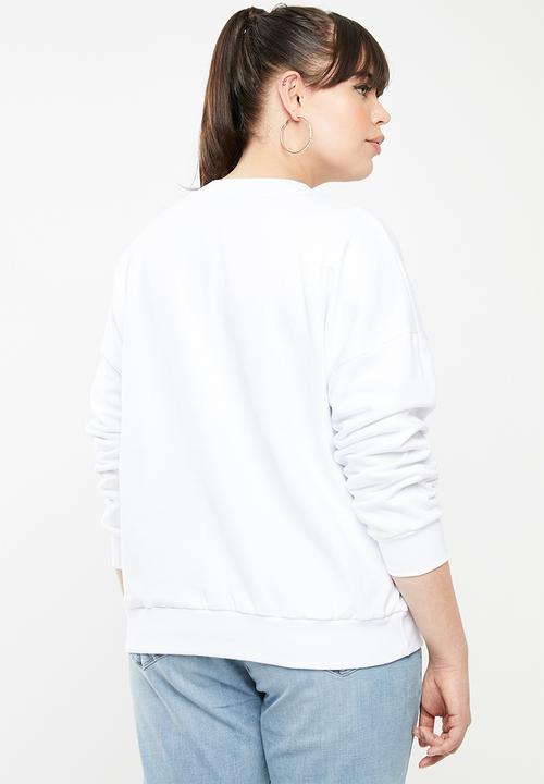 STYLE REPUBLIC PLUS - Woman sweater - white