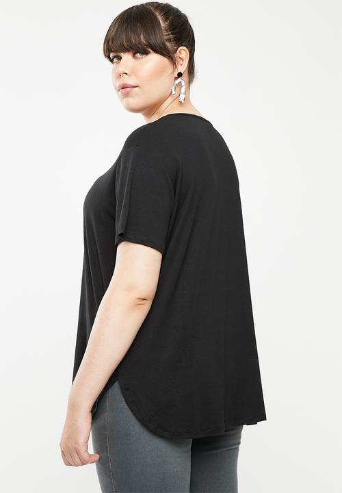 STYLE REPUBLIC PLUS - Basic t-shirt - black
