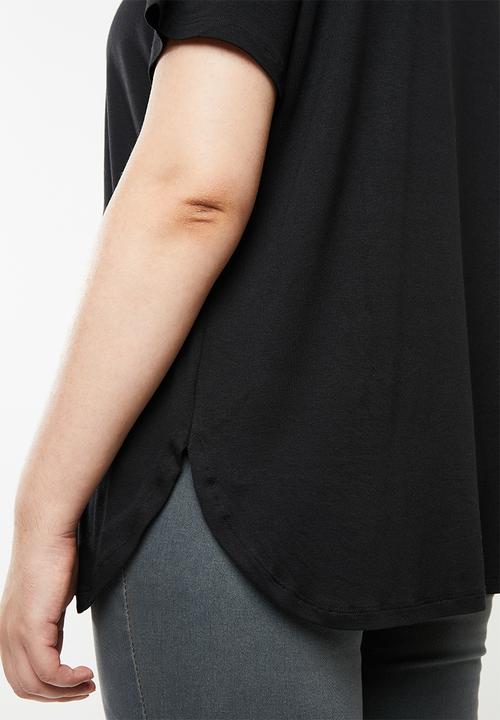STYLE REPUBLIC PLUS - Basic t-shirt - black