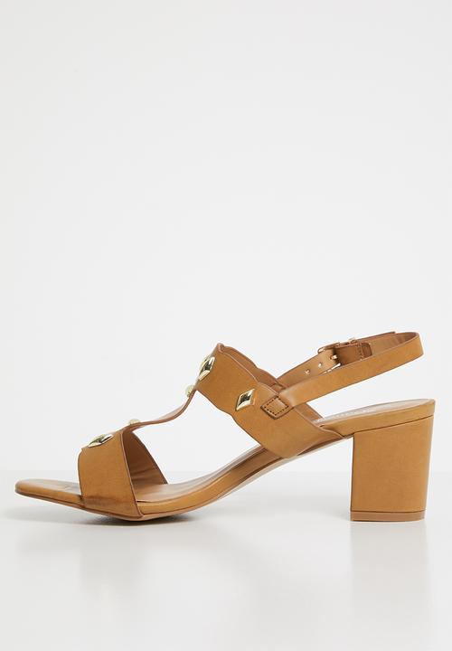 Butterfly Feet - Zohra block heel - brown 