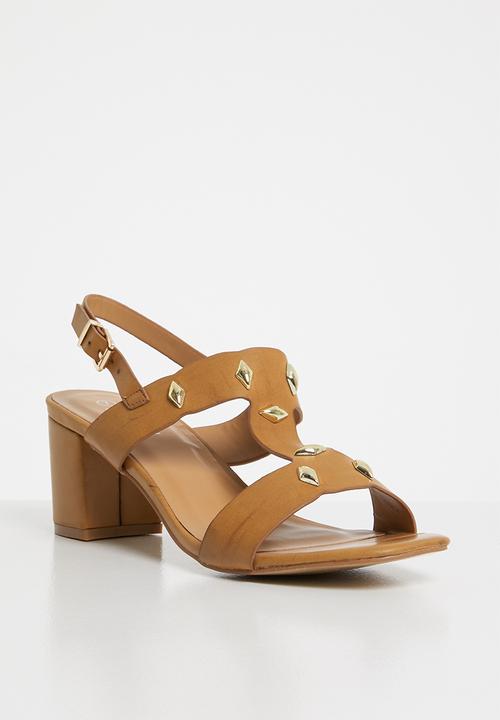 Butterfly Feet - Zohra block heel - brown 
