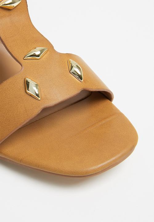 Butterfly Feet - Zohra block heel - brown 