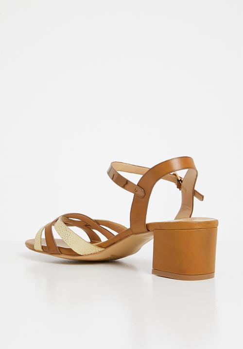 Butterfly Feet - Tinna block heel - brown