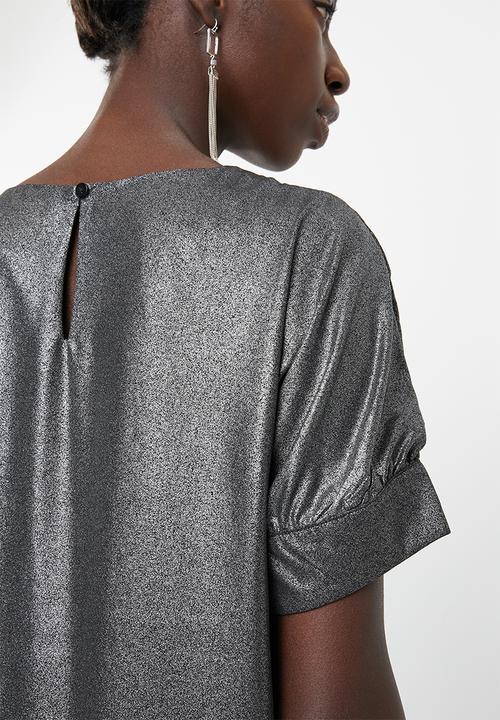 Vero Moda - Bam short sleeve top - black