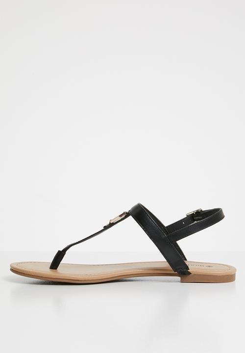 Call It Spring - T-bar sandals - black