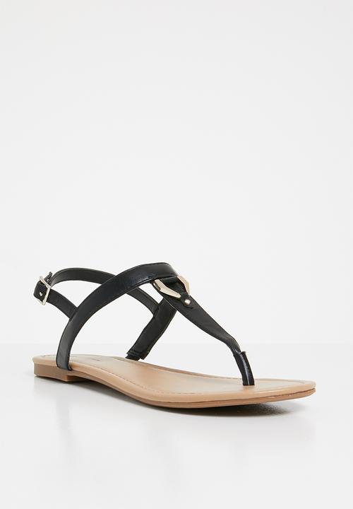 Call It Spring - T-bar sandals - black