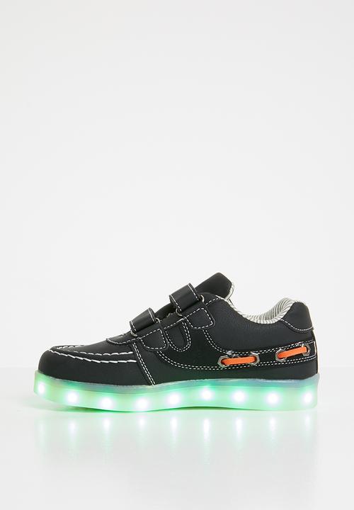 Pop Candy - Velcro strap sneaker - black