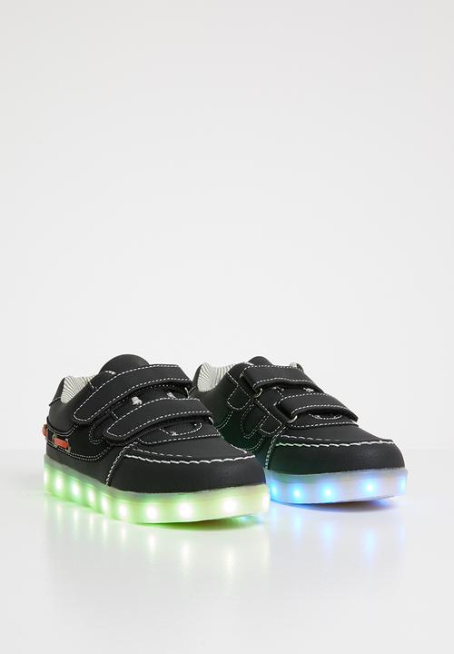 Pop Candy - Velcro strap sneaker - black