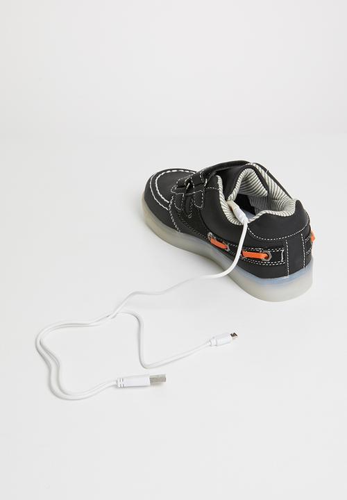 Pop Candy - Velcro strap sneaker - black