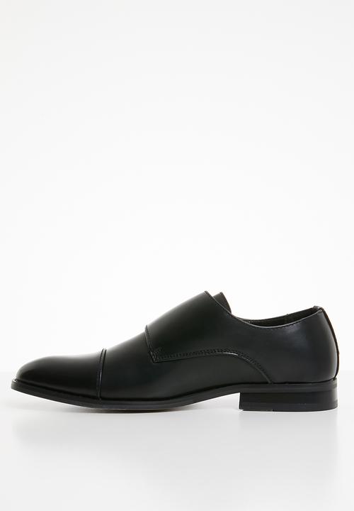 Superbalist - Austin monk strap shoe - black