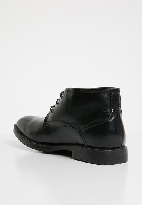 Superbalist - Dave lace-up boot   desert - black