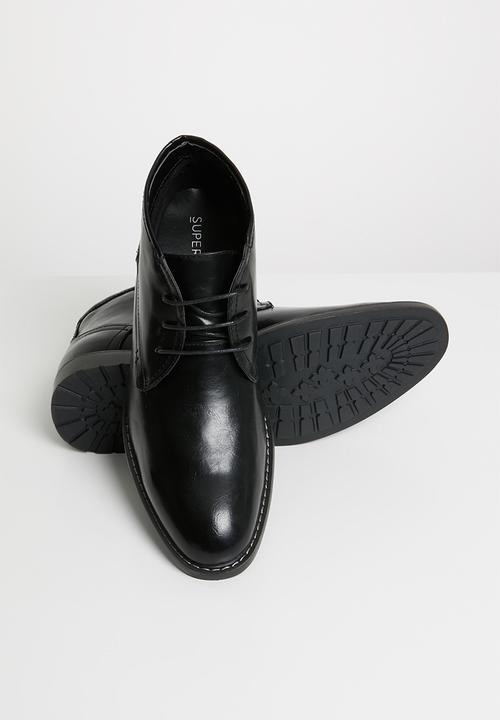 Superbalist - Dave lace-up boot   desert - black