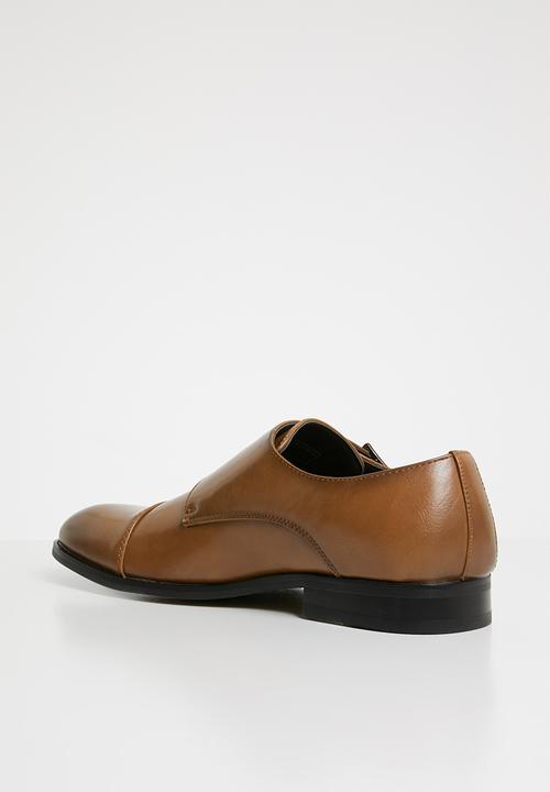 Superbalist - Austin monk strap shoe - tan