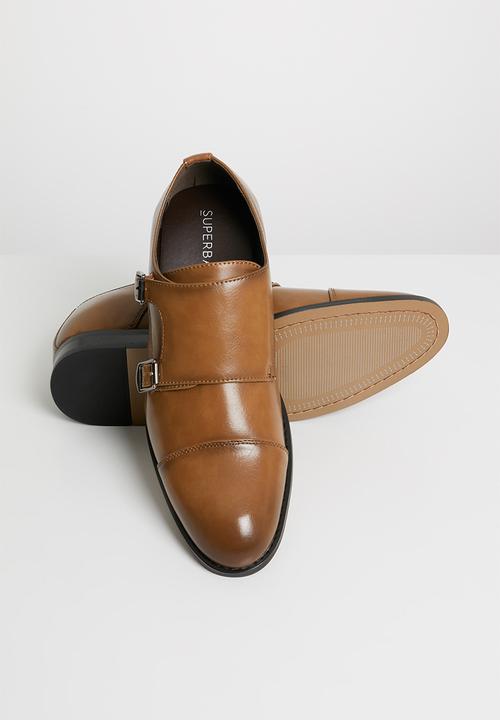 Superbalist - Austin monk strap shoe - tan