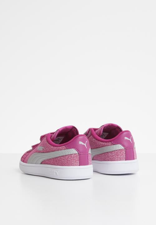 PUMA - Smash v2 glitz glam v sneaker - magenta