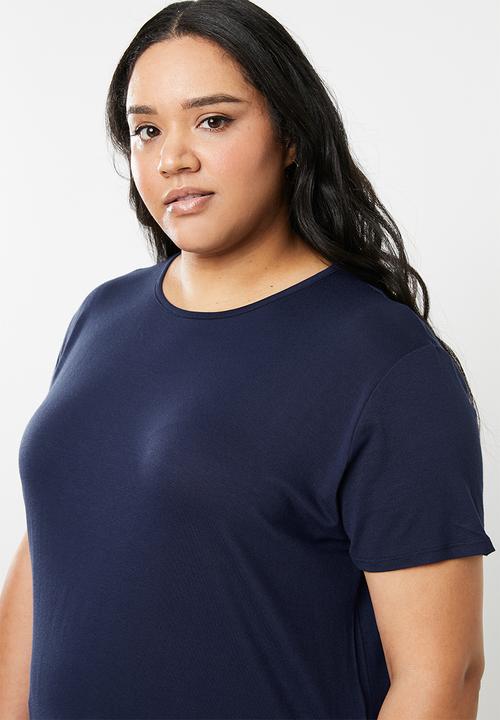 STYLE REPUBLIC PLUS - Basic t-Shirt - navy