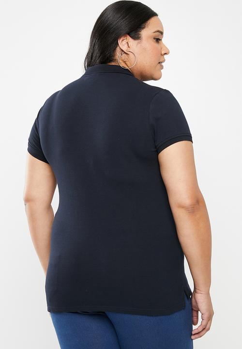 POLO - Plus Margot pony golfer - navy
