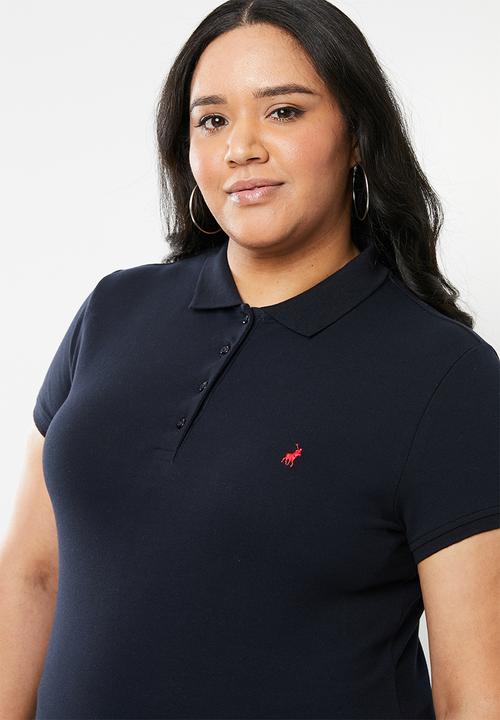 POLO - Plus Margot pony golfer - navy