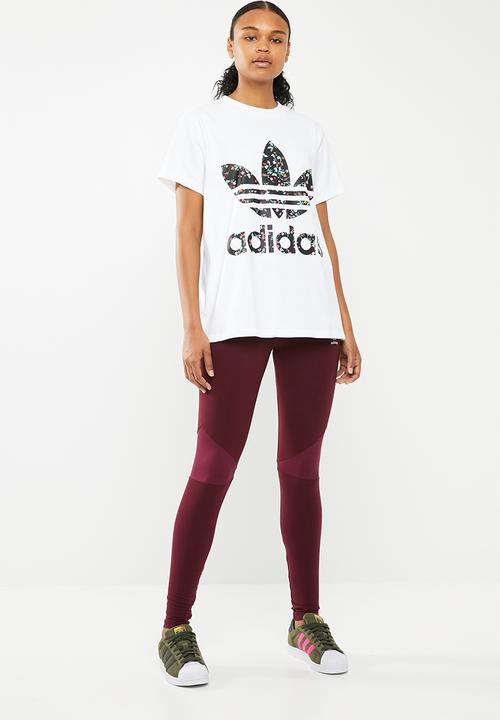 adidas Originals - T-shirt - white