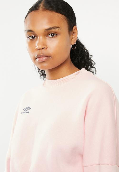 Umbro - Umbro long sleeve crop batwing top - pink