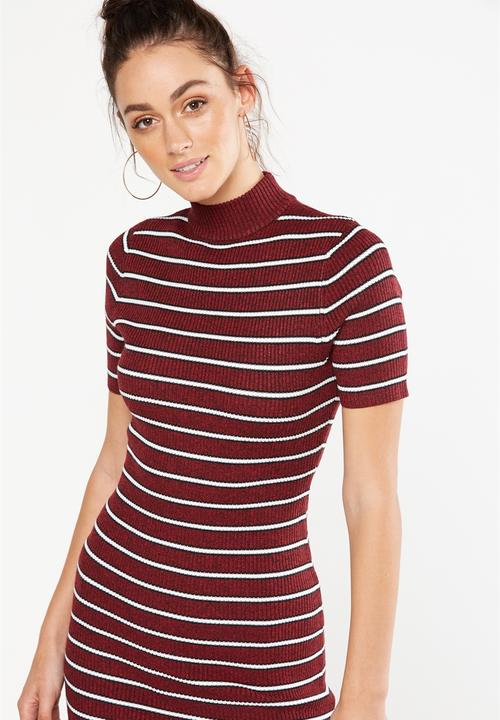 Cotton On - Avon bodycon mini dress - salma stripe
