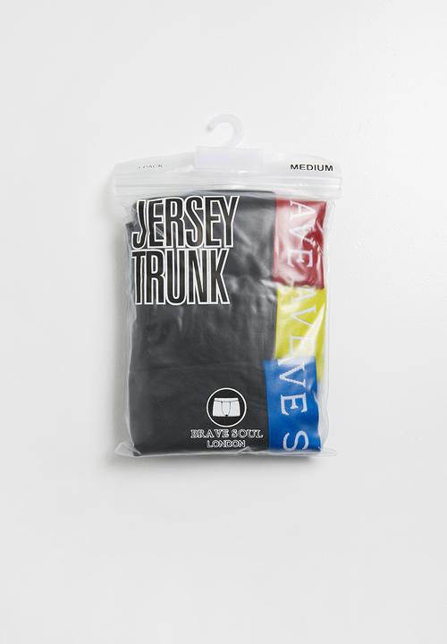 Brave Soul - 3 Pack jay boxers - black