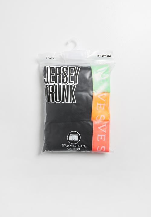Brave Soul - Jay boxers 3 pack - black
