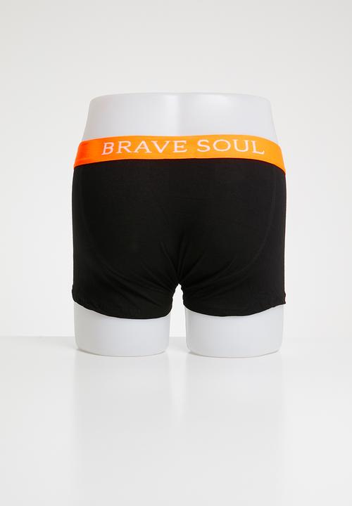 Brave Soul - Jay boxers 3 pack - black