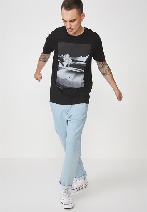 Cotton On - Tbar tee - black
