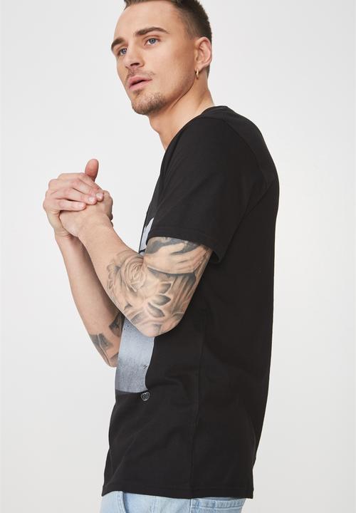 Cotton On - Tbar tee - black