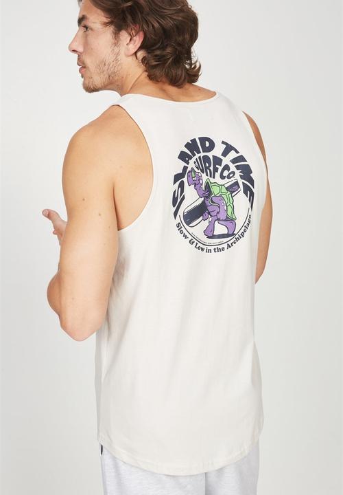 Cotton On - Tbar tank - white