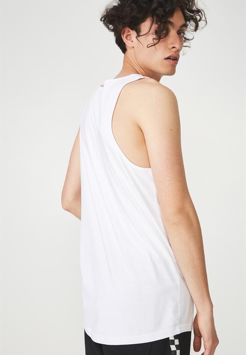 Cotton On - Tbar tank - white